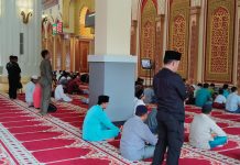 MAMIC Rohul Masih Menggelar Shalat Jumat Berjamaah Ditengah Wabah Corona, Dasril : Rohul Masih Aman
