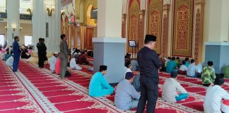 MAMIC Rohul Masih Menggelar Shalat Jumat Berjamaah Ditengah Wabah Corona, Dasril : Rohul Masih Aman
