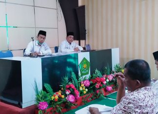 Kakan Kemenag Rohul Perpanjang BELAJAR DI RUMAH Bagi Siswa Madrasah