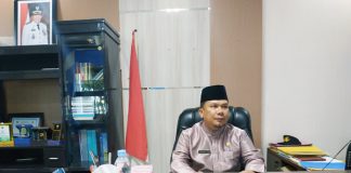 Nasib Puluhan Calon P3K Belum Jelas, Penerbitan SK Tunggu Keputusan Kemenpan RB Kepala Badan Kepegawaian Pendidikan dan Pelatihan (BKPP) Kabupaten Rokan Hulu, Fatanalia Putra, Jumat (13/3/2020) diruang kerjanya.