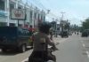Gunakan Toa, Polres Rohul Keliling Kota Himbau Warga Antisipasi Virus Corona