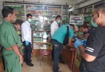 Antisipasi Penimbunan Masker dan Hand-sanitizer, Polres Rohul Gelar Sidak di Beberapa Apotik