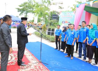 Sekda Rohul Harapkan Karang Taruna Mampu Membangun Pemuda Berkarakter