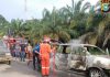 Usai Isi Minyak, Satu Unit Mobil Kijang LGX Hangus Terbakar