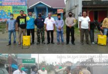 Cegah Corona, Suhu Tubuh Pedagang di Kepenuhan Dicek