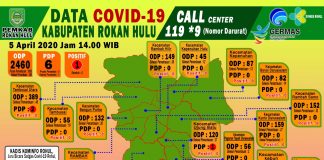 ODP Covid-19 di Rohul Capai 2.460 Orang, Pasien Positif Corona Semakin Membaik