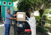 Siap Dukung Pemerintah,BGA Group Rohul Serahkan Bantuan Alat Penanggulang Covid-19