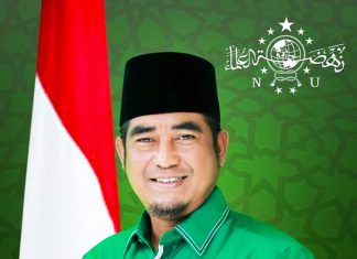 Ketua PWNU Riau Bagi-Bagi Masker, Ajak Masyarakat Jaga Kesehatan