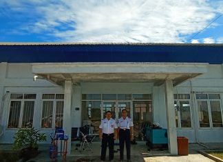 Meski Mewabah Covid-19, Bandara Tuanku Tambusai Rohul Tetap Beroperasi