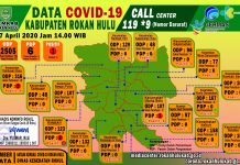 1 Dari 6 PDP Virus Corona di Rohul Sehat