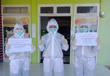 Ketua Fraksi PDIP Provinsi Riau Berikan Bantuan APD Tim Medis