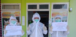 Ketua Fraksi PDIP Provinsi Riau Berikan Bantuan APD Tim Medis