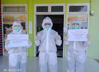 Ketua Fraksi PDIP Provinsi Riau Berikan Bantuan APD Tim Medis