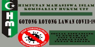 Akibat Corona, HMI Komisariat Hukum UPP Galang Donasi Peduli Masyarakat