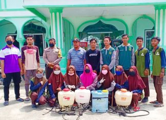 Pramuka SMAN 1 Kepenuhan Laksanakan Bakti Sosial