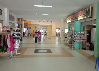 Efek Covid-19, Pasar Modern Pasir Pengaraian SEPI