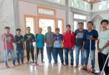 Sambut Ramadhan 2020, Masyarakat Desa Sejati GORO Bersihkan Masjid