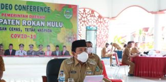 Bupati Rohul Apresiasi Kinerja Kades Dalam Antisipasi Pencegahan Covid-19