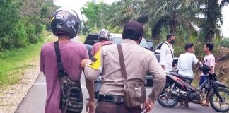 Diduga Balap Liar Ditengah Covid-19, TNI-Polri Amankan Remaja di Rohul