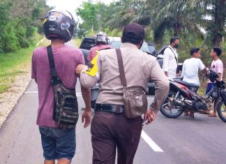 Diduga Balap Liar Ditengah Covid-19, TNI-Polri Amankan Remaja di Rohul