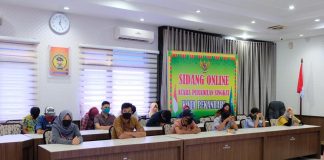Melanggar Aturan PSBB, 16 Warga Pekanbaru Disidang Secara Online