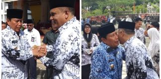 Ketua PGRI Rohul Apresiasi Keputusan Kemendikbud, Adolf : Sejahterakan Guru Honorer