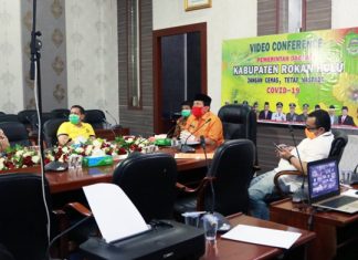 Terkait Penangan Covid-19, Bupati Rohul Minta Lakukan Perobahan Anggaran