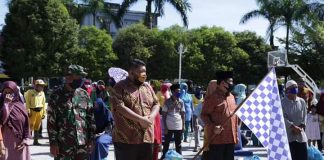 Berbagi di Bulan Suci Ditengah Pandemi, ACHMAD M.Si BAGI-BAGI SEMBAKO