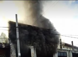 Dua Ruko di Pasar Lama, Pasir Pengaraian Dilalap Si Jago Merah