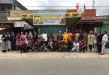 Karang Taruna Kota Lama Gelar BAGI 100 Masker dan 100 Takjil