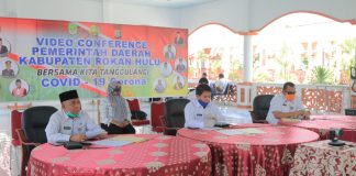 Tangani Covid-19, Bupati Rohul Intruksikan Seluruh Desa Jalin Kerjasama Dengan Perusahaan
