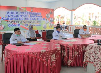 Tangani Covid-19, Bupati Rohul Intruksikan Seluruh Desa Jalin Kerjasama Dengan Perusahaan