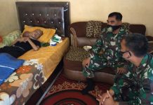 Irwan Rangkuti, Warga Rohul Penderita Kanker Mendapat Perhatian Babinsa TNI