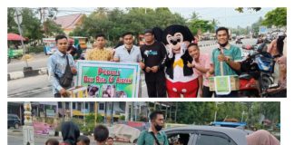 Peduli Sesama, Generasi Lima Luhak Galang Dana Untuk Rifa dan Aisyah
