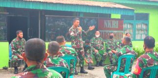 Ikuti Jam Komandan, Dandim 0313/KPR: Cintailah Anak Dan Istri !