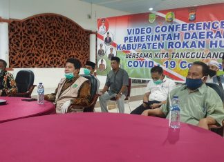 Berhasil Tekan Penyebaran Covid-19, Pemda Rohul Mendapat APRESIASI
