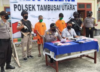 Dalam Sepekan, Polsek Tambusai Berhasil Tangkap Aksi 2C