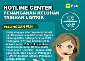 PLN Sediakan Unit Layanan Pengaduan Masyarakat, Catat Nomor WhatsAppnya.