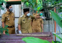 Rumah Warga di Tepi Sungai Terancam Longsor, Masyarakat Minta Bupati Rohul Bangun Turap Penahan Tebing