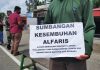 Menderita Thalasemia, Puluhan Pemuda dan Babhinsa Galang Dana Untuk Alfaris