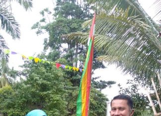 Pemdes Rambah Samo Barat Lakukan Penilaian Lomba kebun Dasa Wisma