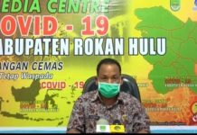 Satu Pasien Positif Covid-19 Warga Rokan hulu Masih Dalam Perawatan
