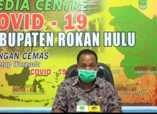Satu Pasien Positif Covid-19 Warga Rokan hulu Masih Dalam Perawatan