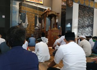 Satintelkam Polrestabes Makassar Sosialisasi Himbauan Penanganan Covid-19