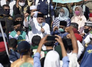 Beberapa Ormas di Riau Gelar Aksi Damai Tolak RUU HIP