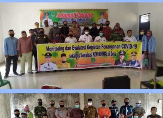 Patut Ditiru, Mahasiswa KKN Relawan Covid-19 UNRI di Kecamatan Rambah Semangat Mengabdi
