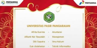 KULIAH DI UPP, Mahasiswa Raih Beasiswa Pertamina Sobat Bumi 2020
