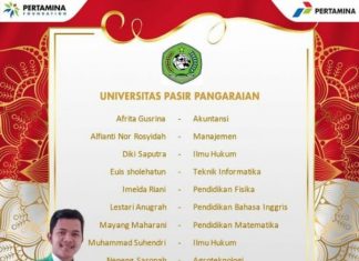 KULIAH DI UPP, Mahasiswa Raih Beasiswa Pertamina Sobat Bumi 2020