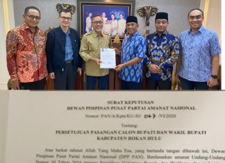 MENGEJUTKAN, Hafith Syukri-Erizal Dapatkan SK DPP PAN, “Siap berlayar”