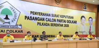 Golkar Resmi Usung 4 Pasangan Calon Kepala Daerah di Riau, Rokan Hulu Masih Proses